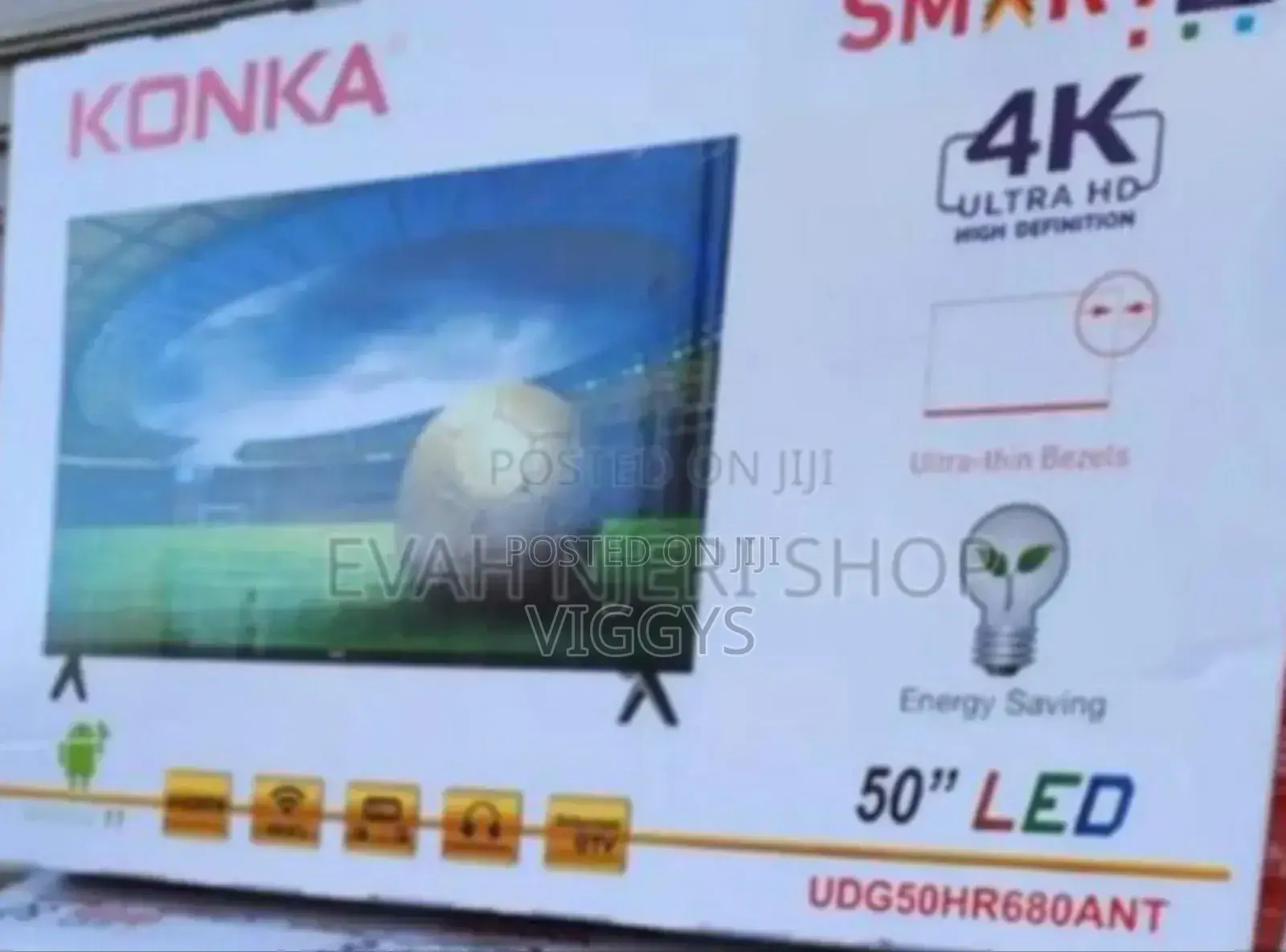 Brand New 50 Inch Konka Smart Tv