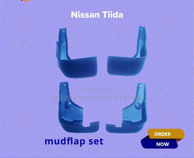 Mudflap Complete Set Nissan Tiida - main view