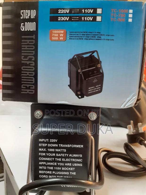 Step Up Down Transformer.1000W Drom Power