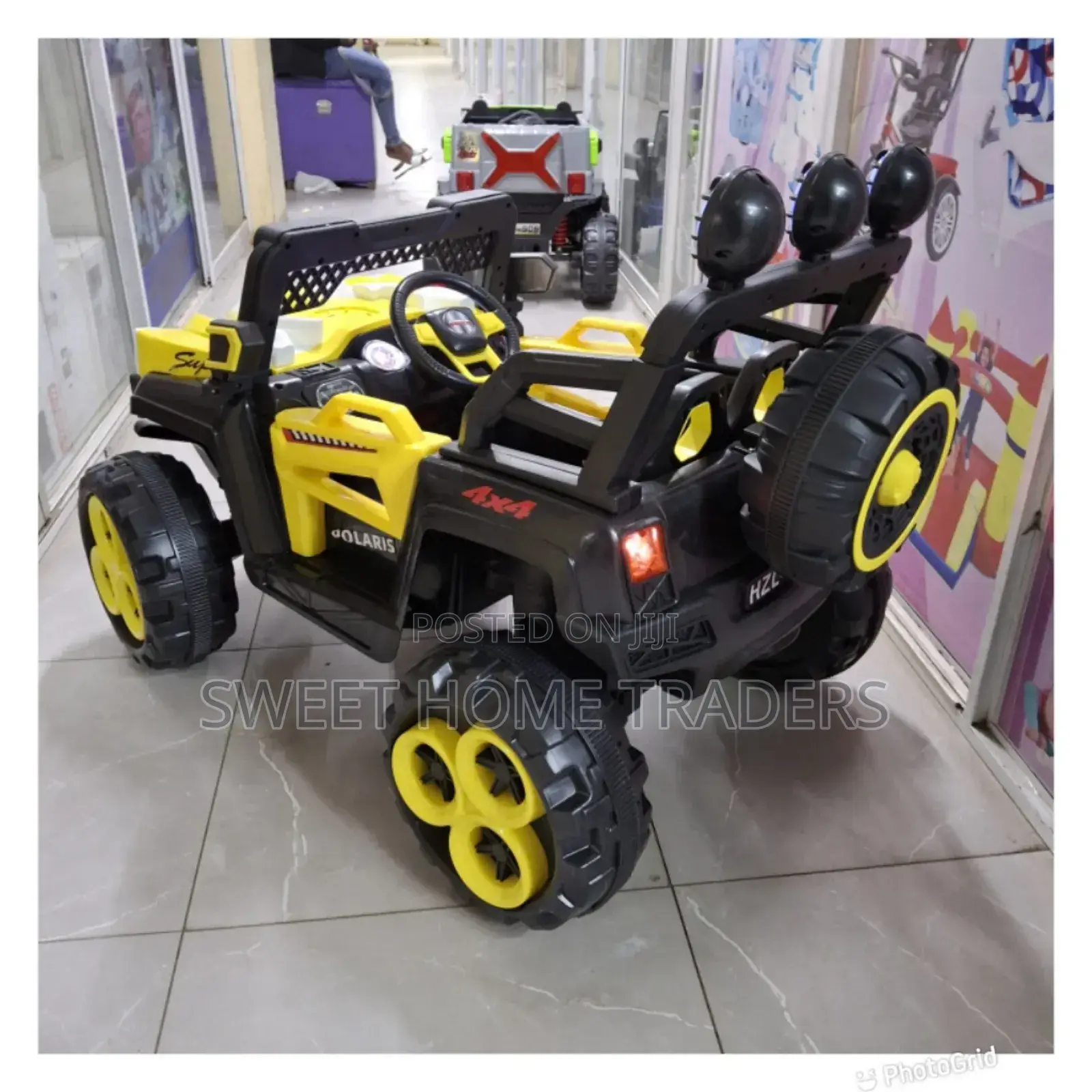 Kids Electric Car, Yellow