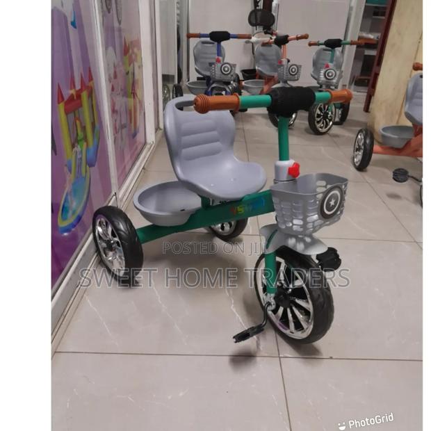 Kids Tricycle Green  - main view