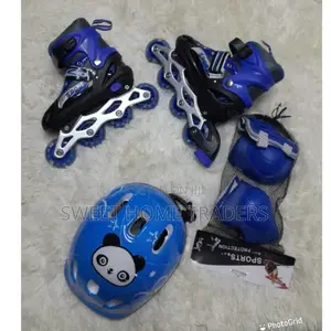 Skating Shoe Complete Set Blue,