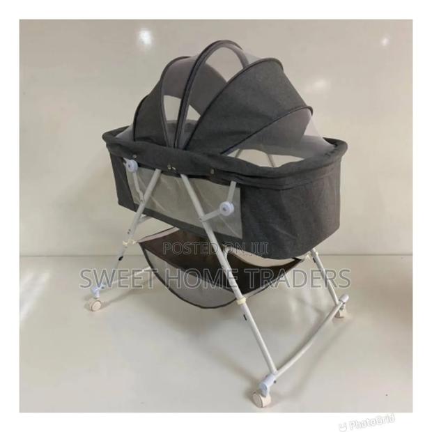 Baby Rocking Bassinets Grey - main view