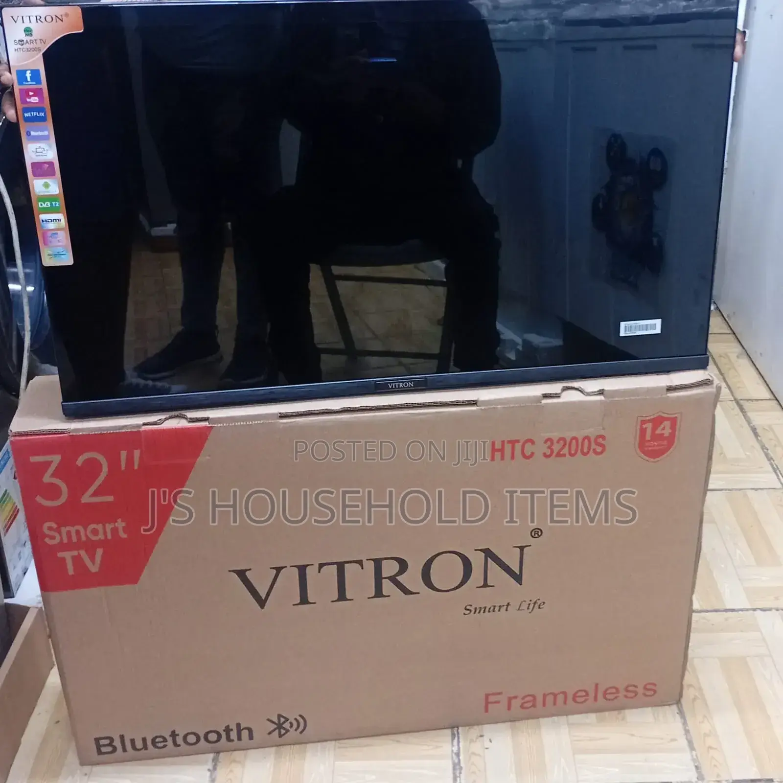 Vitron 32-Inch Smart Flat Tv