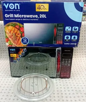 VAMG-20DGB Von Microwave 20L With Grill