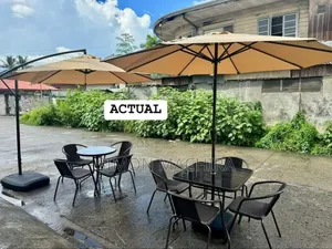 2.7M Parasol Replaceable Cloth Garden Umbrella