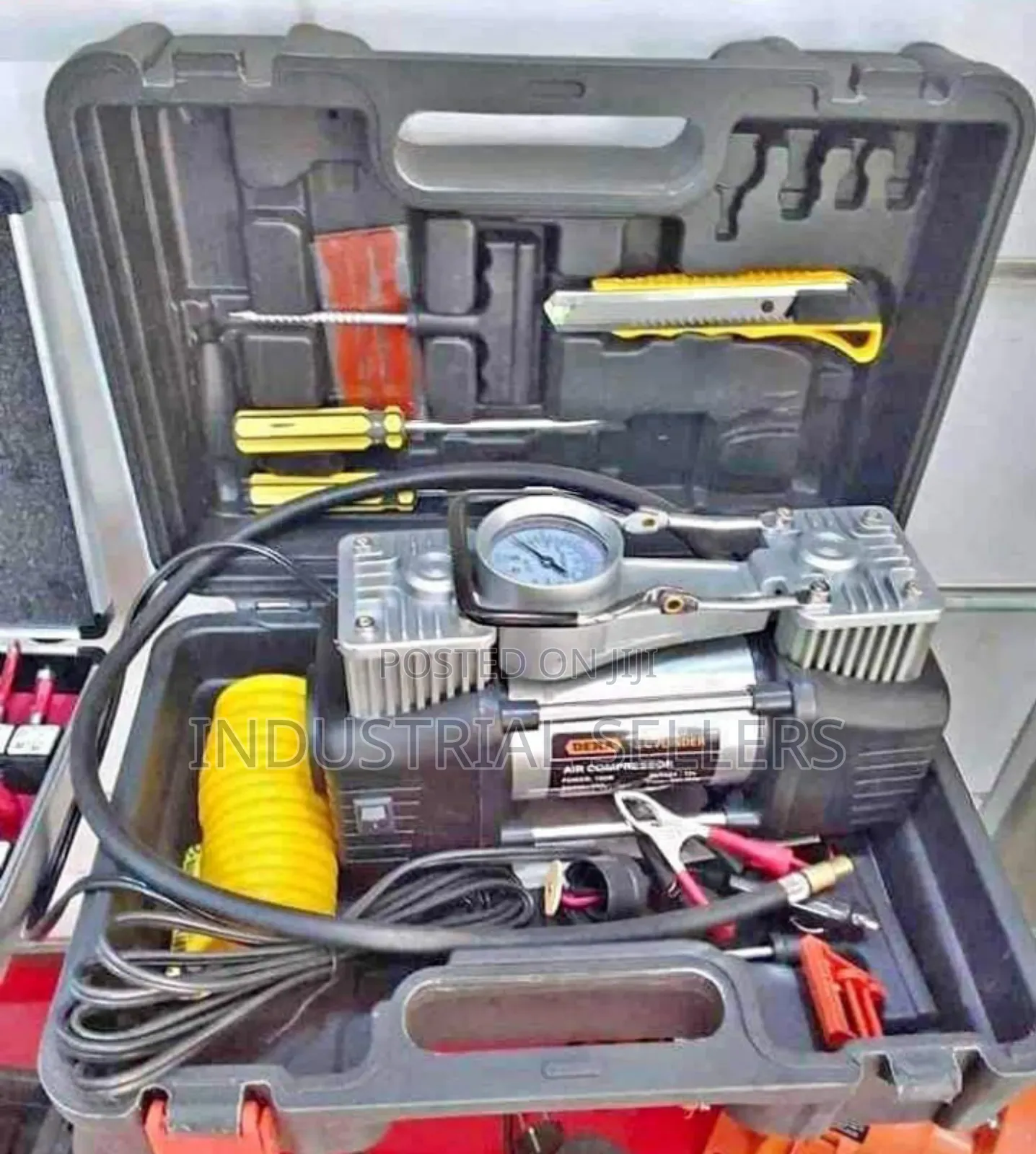Double Cylinder Air Compressor Available
