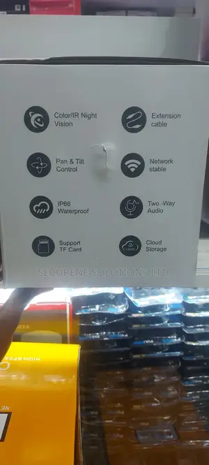 UBOX 4G Solar CCTV Camerawith Slot PTZ 1080p