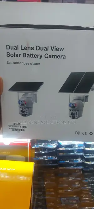 UBOX 4G Solar CCTV Camerawith Slot PTZ 1080p