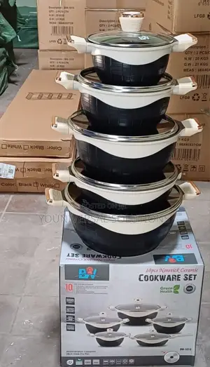 Cookware Sufuria 10pcs