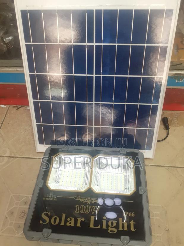 Solar Flood Light 100W.Dusk to Morning.Very Bright Durable