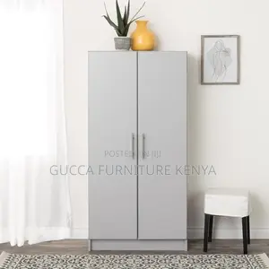 Cabinets: Light Gray Steel 2-Door Filling Office Cabinet