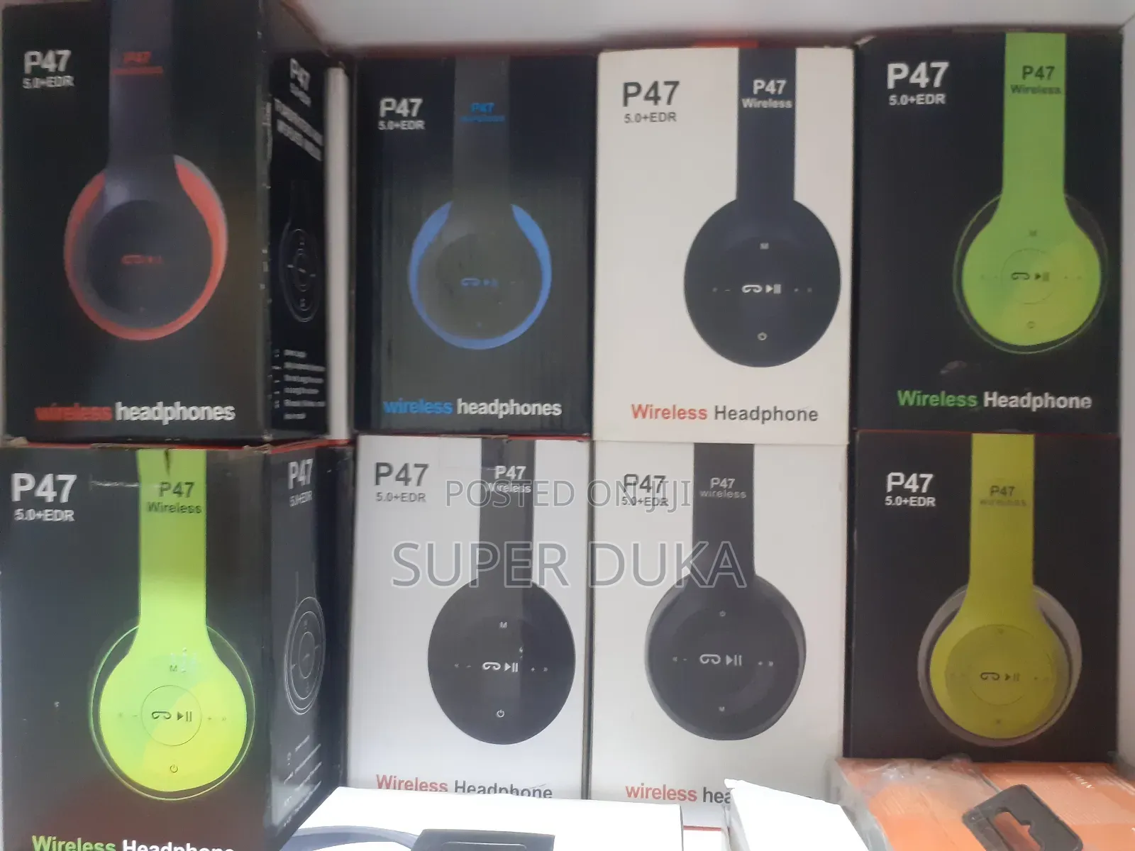 Headphones.Bluetooth P47 Wireless/Aux Cable Headset.Big Bass