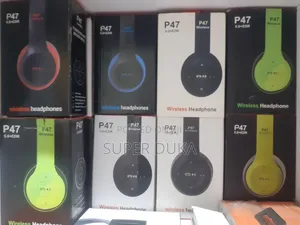 Headphones.Bluetooth P47 Wireless/Aux Cable Headset.Big Bass