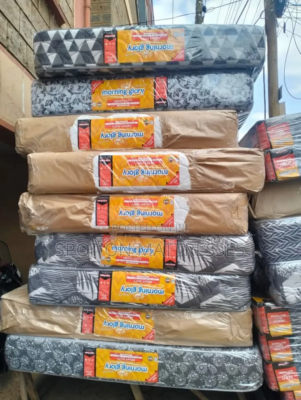 5by6 HD Quilted 8" Thick White Grey Mattresses Hurry! 