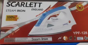 Steam Iron.Non Stick England Scarlet YPF 128