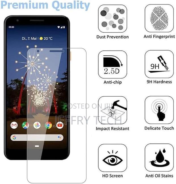 Google Pixel 3AXL Ultra Thin Glass Screen Protector - thumbnail 2