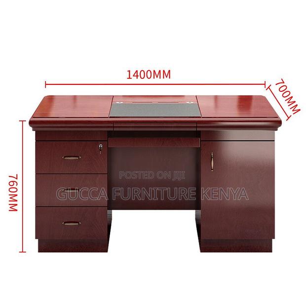 Office Tables:1.4 Meters Executive Modern Staff Office Desk - thumbnail 2