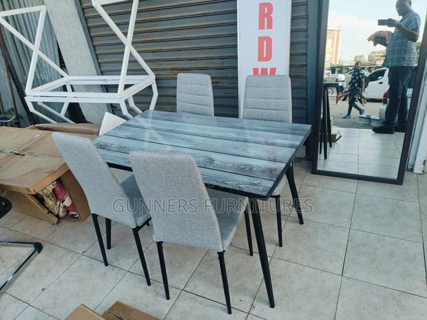 Gray Dining Table - thumbnail 2