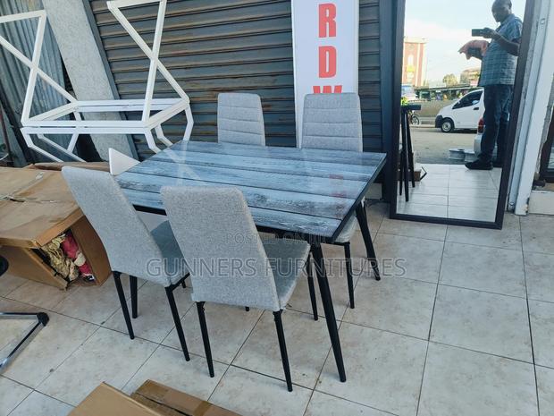 Gray Dining Table - thumbnail 3