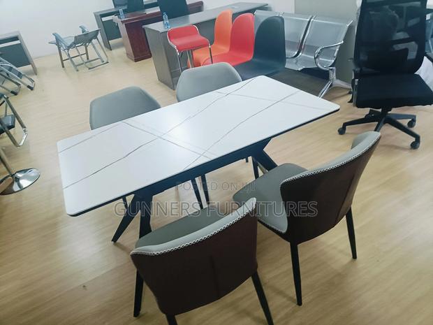 4 Seaters Marble Dining Table - thumbnail 2