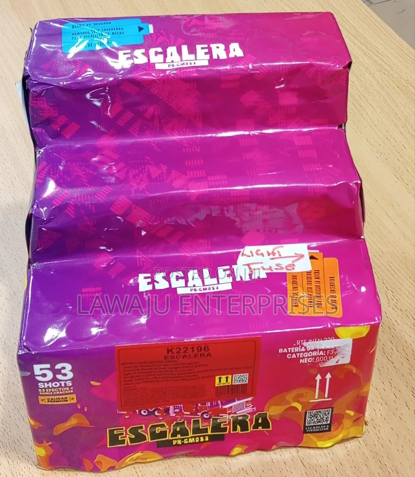 Escalera 53 Shots Fireworks