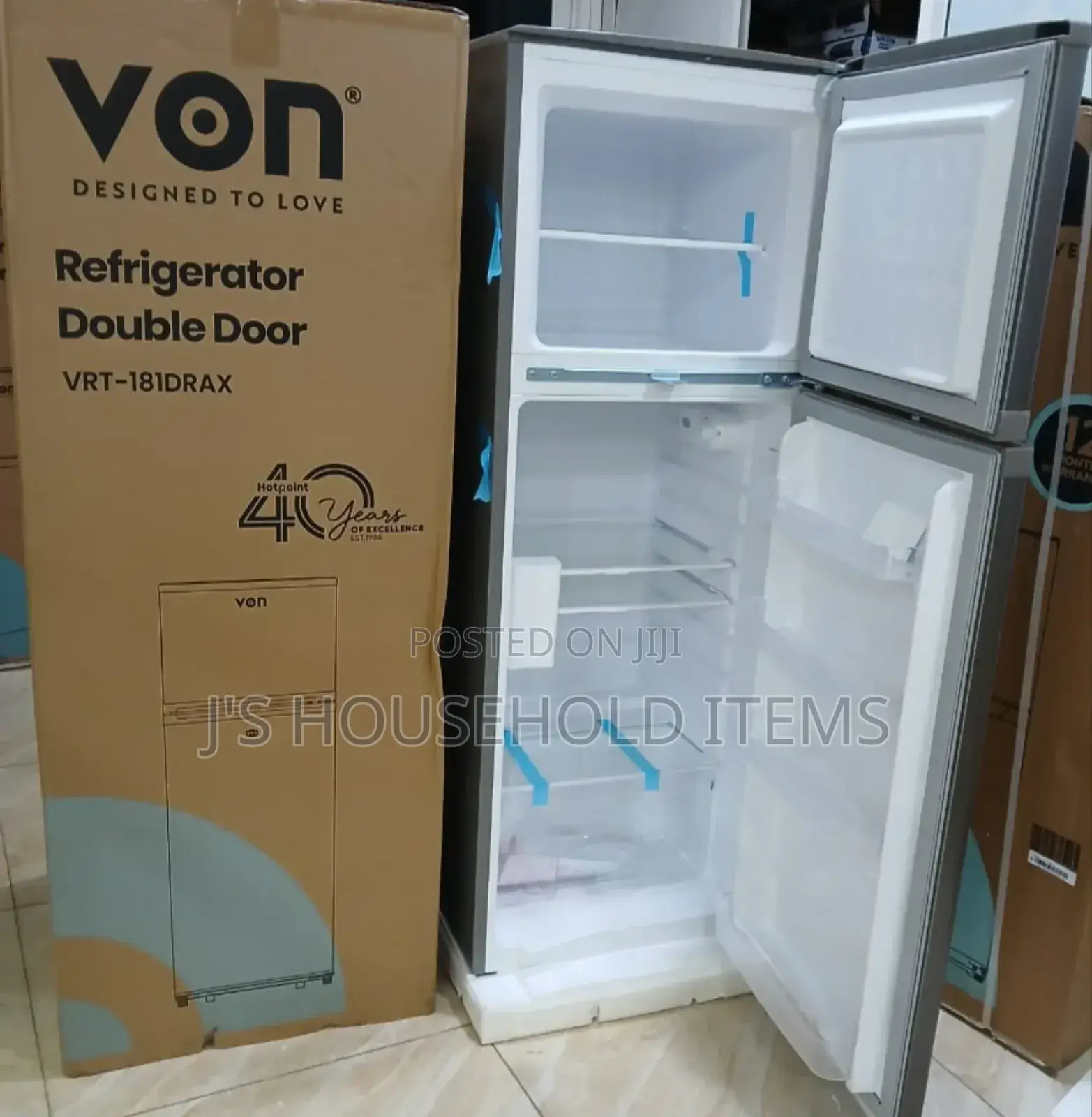 181l Defrost Fridge Double Door