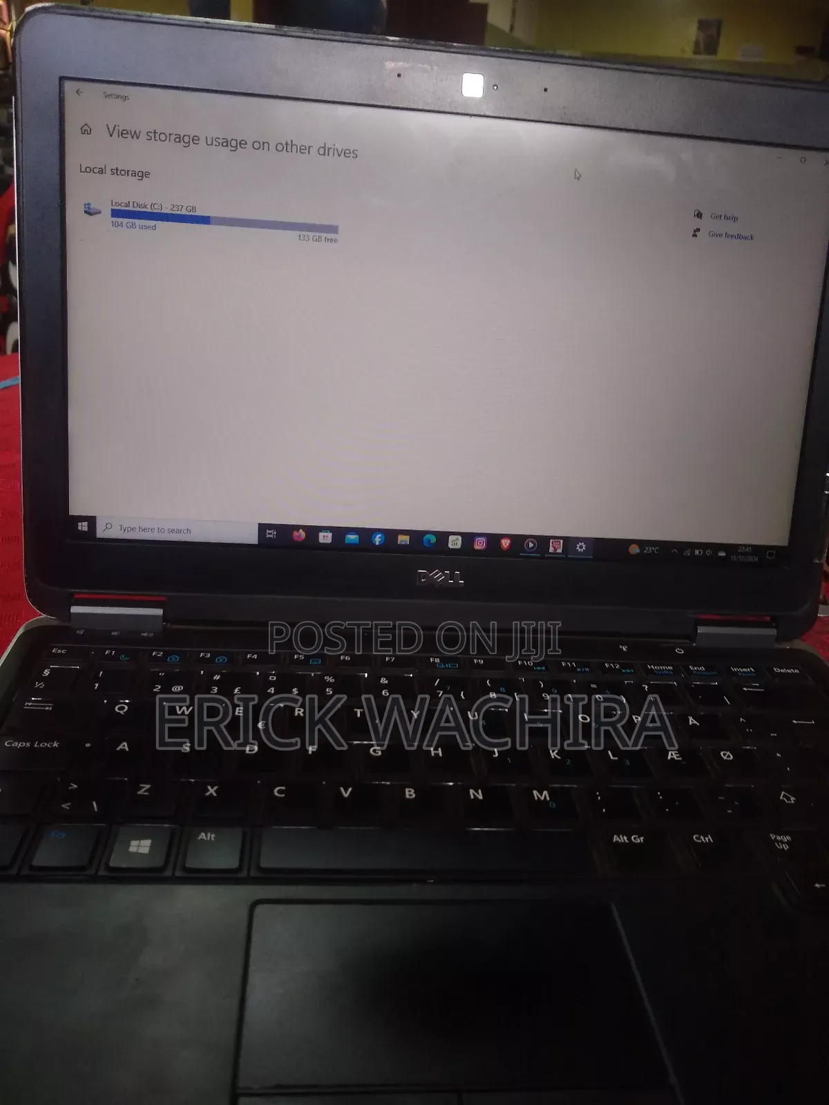 Laptop Dell Latitude E7240 4GB Intel Core I5 SSD 256GB