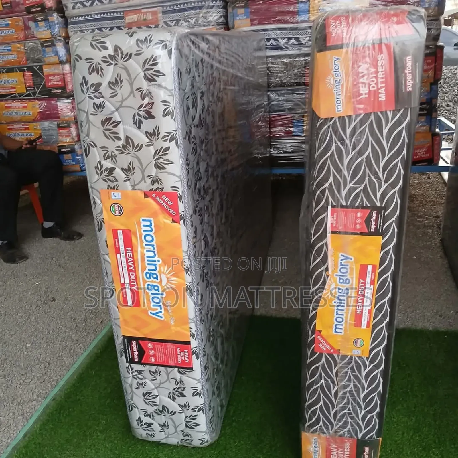 8inch or 10inch? 4by6 Heavy Duty Quilted Mattresses.