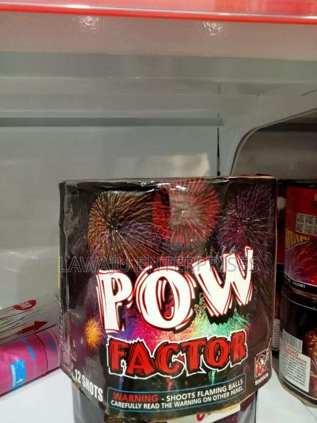 Pow Factor 12 Shots Fireworks - main view
