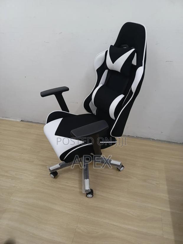 White Gaming Chair - thumbnail 2