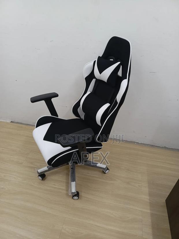 White Gaming Chair - thumbnail 4