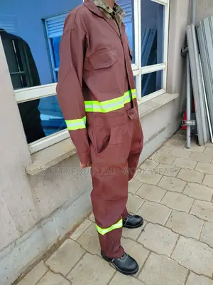 Overall Reflected With Button Closure