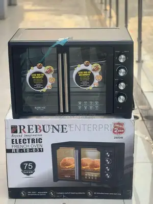 75 Litre Rebune Re-10-031 Commercial Double Door Oven