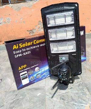 4G PTZ 360 Solar Camera 450watts Solar Powered Streetlight - thumbnail 2