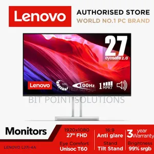 Lenovo L24i-4a 23.8" Full HD Monitor Available With Speakers
