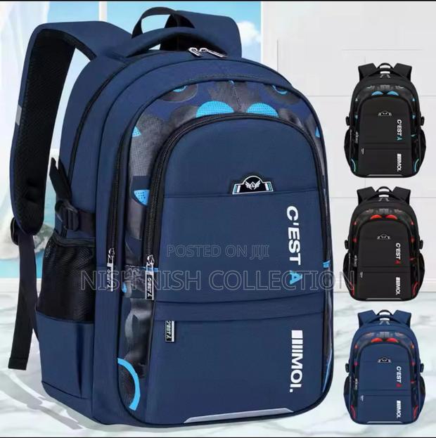 Large Kids School Bag. - main view