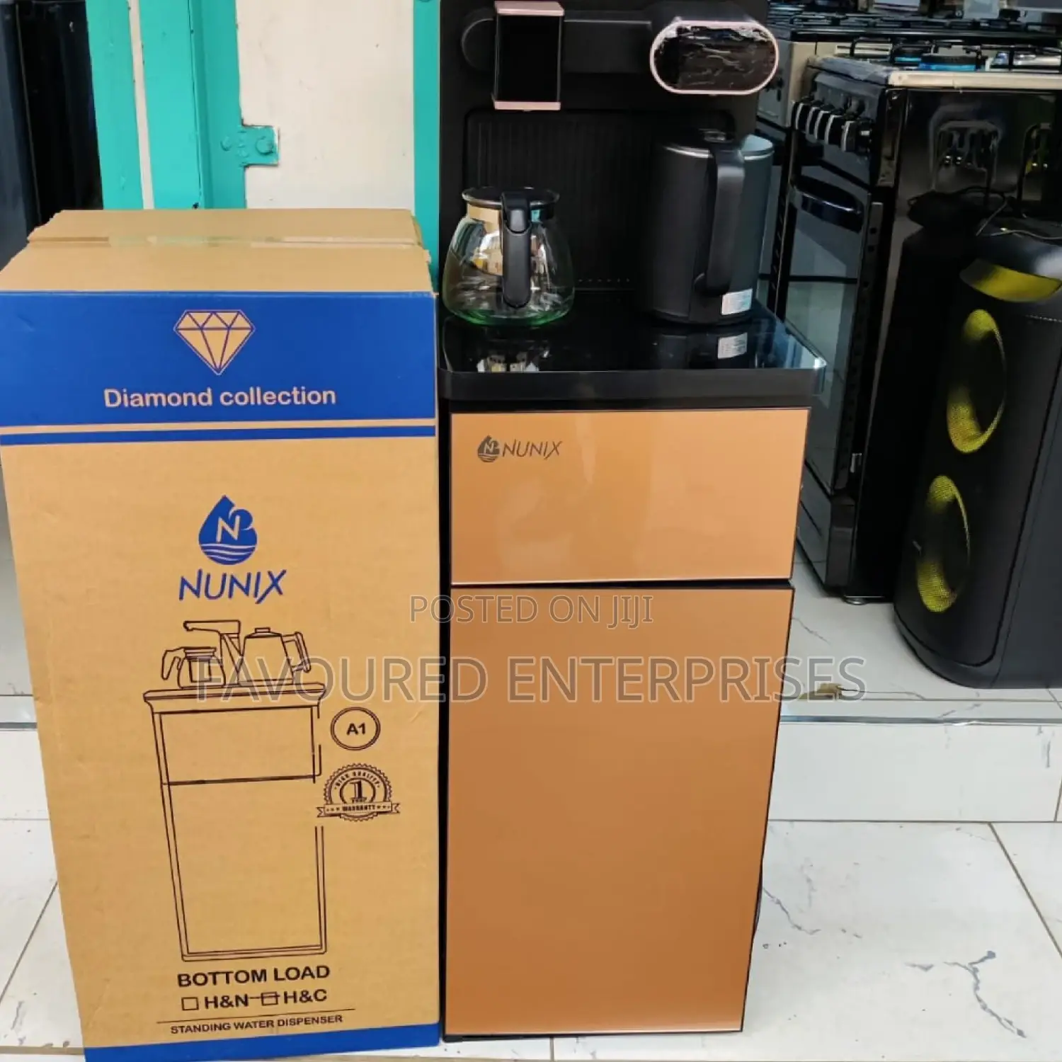 Bottom Load, Nunix Hot and Cold Bottom Load Dispenser