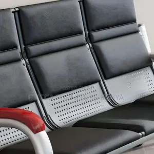 Sofas: Simplicity Faux Leather 5-Seater Reception Sofa