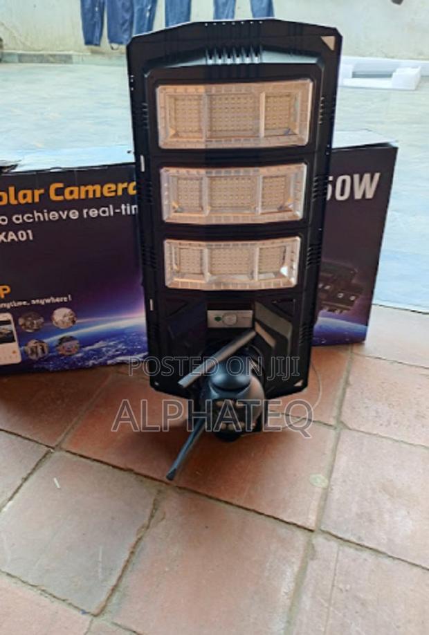 2in1 AI 4G PTZ Solar CCTV Camera With Solar Streetlight