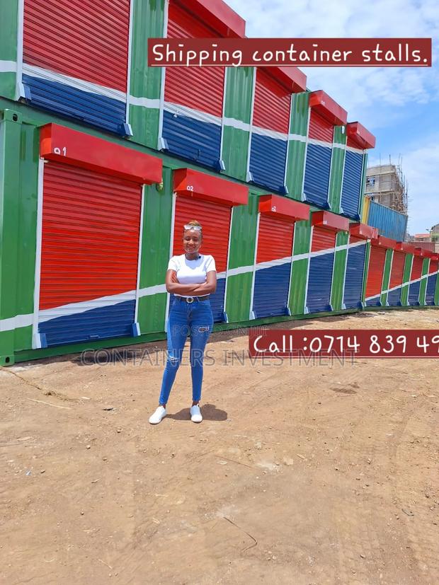 Container Stalls Modification-we Sell Fabricate Containers - main view