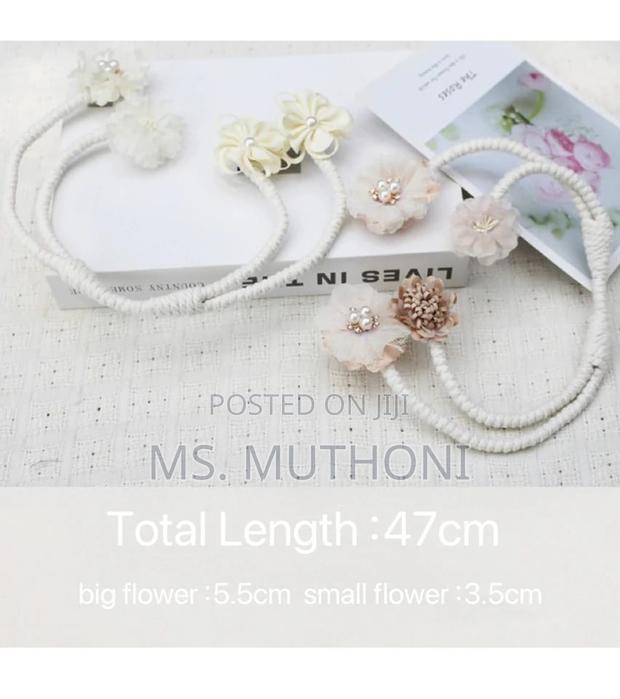1pc Flower Curtain Hooks Tiebacks Twist Bough Rope Curtain - thumbnail 8