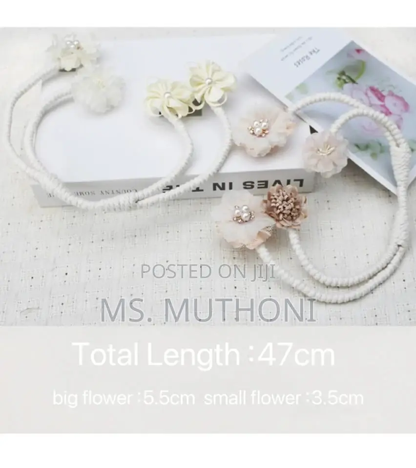 1pc Flower Curtain Hooks Tiebacks Twist Bough Rope Curtain