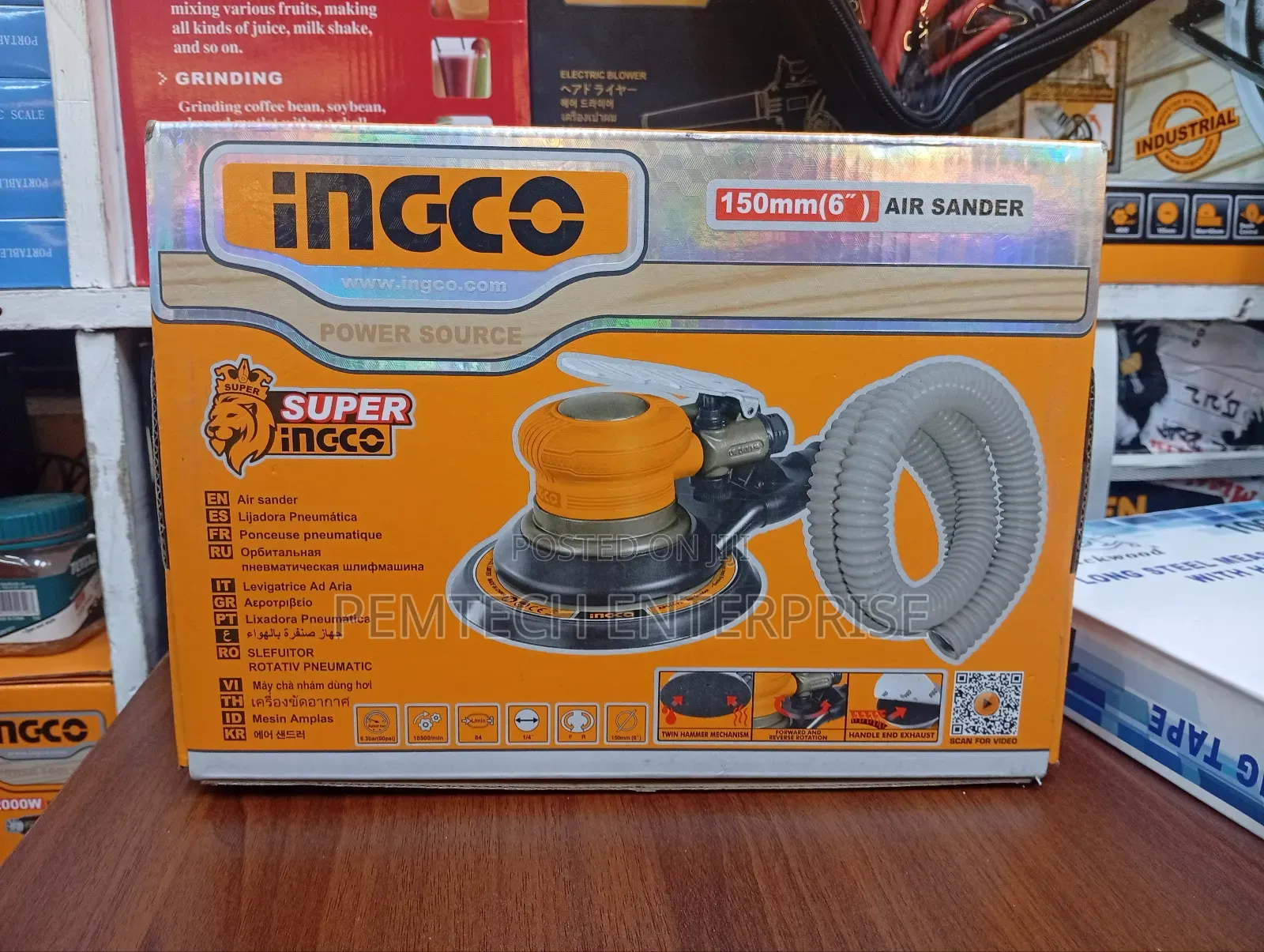 Aps1501 Air Sander