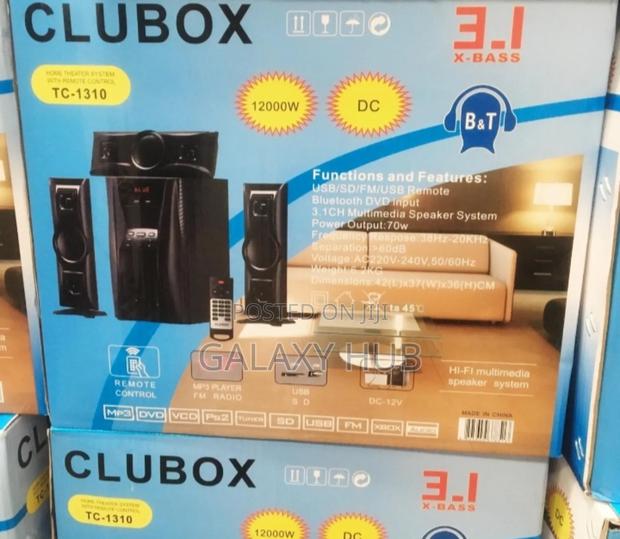 3.1ch Clubox 12000 Watts Home Theater Woofer System