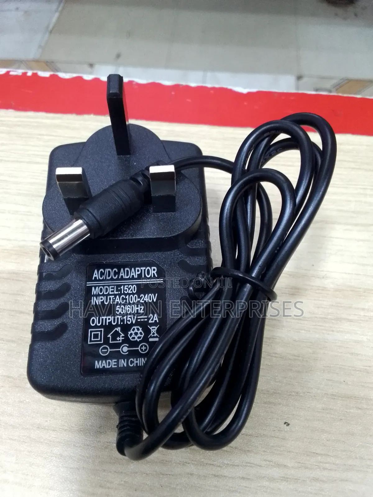 Zuku Adapter(15v 2a)