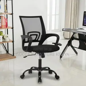 Office Chairs: Office Mid Back Ergonomic Mesh Task Chair