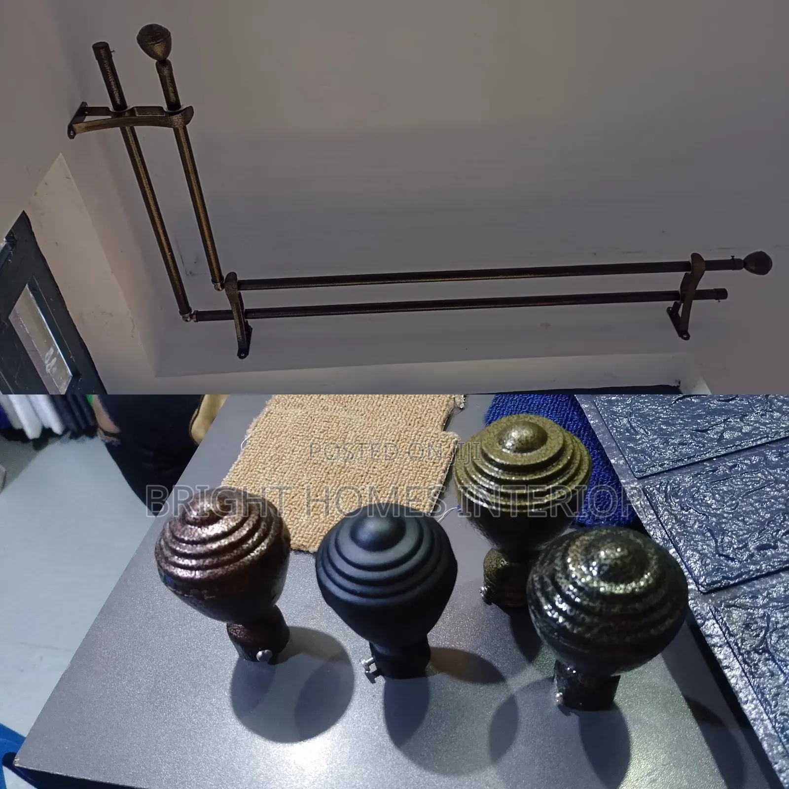 Jua Kali Curtain Rod Strong Curtain Rod