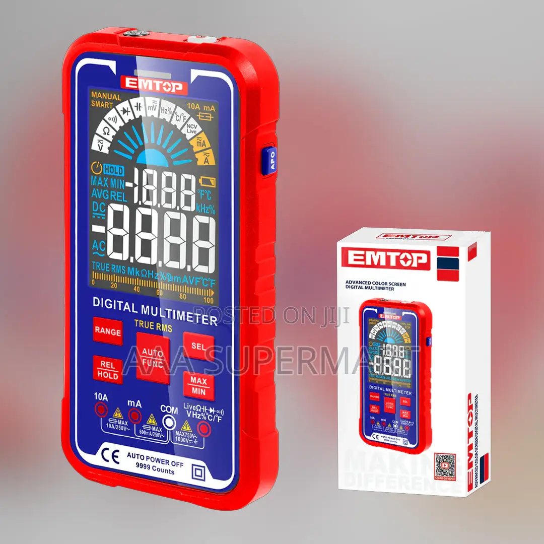 Emtop EDMR175015 Digital Multimeter