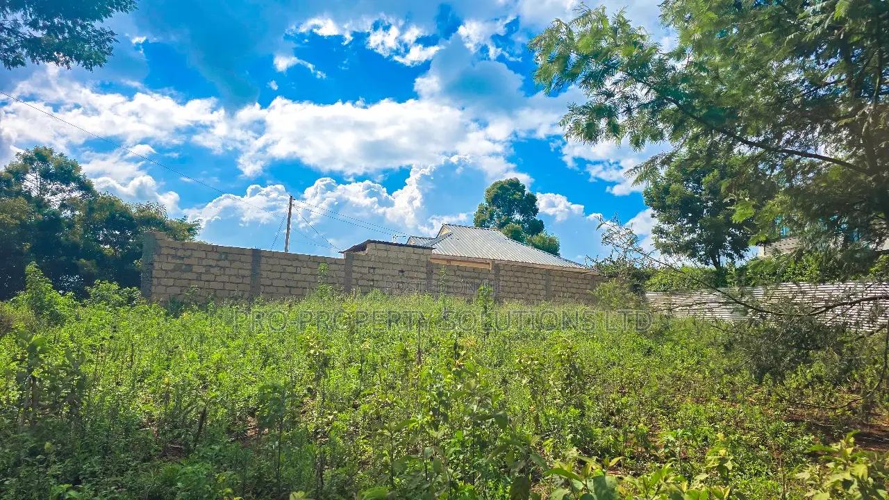 Prime 1/8 Acre Residential Plot in Kikuyu, Kamangu for Sale